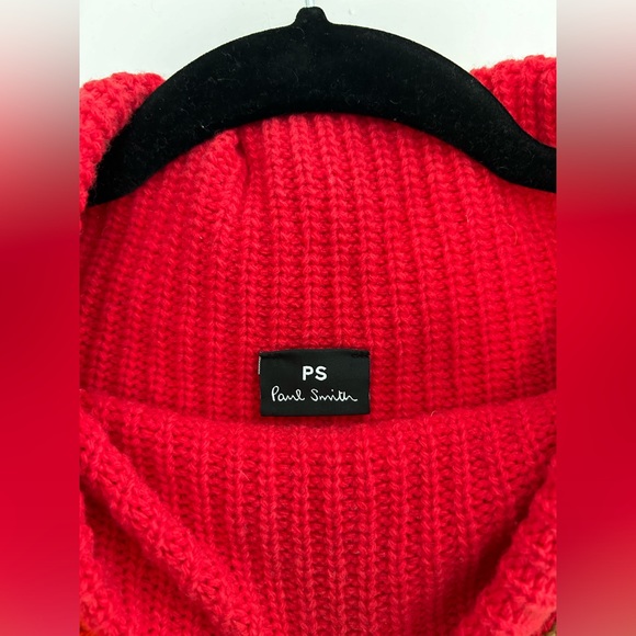 Paul Smith London, Colour Block Knit Jumper - Multi - Picture 3 of 3